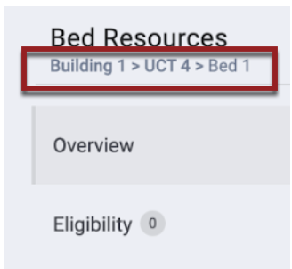 INVENTORY: Beds