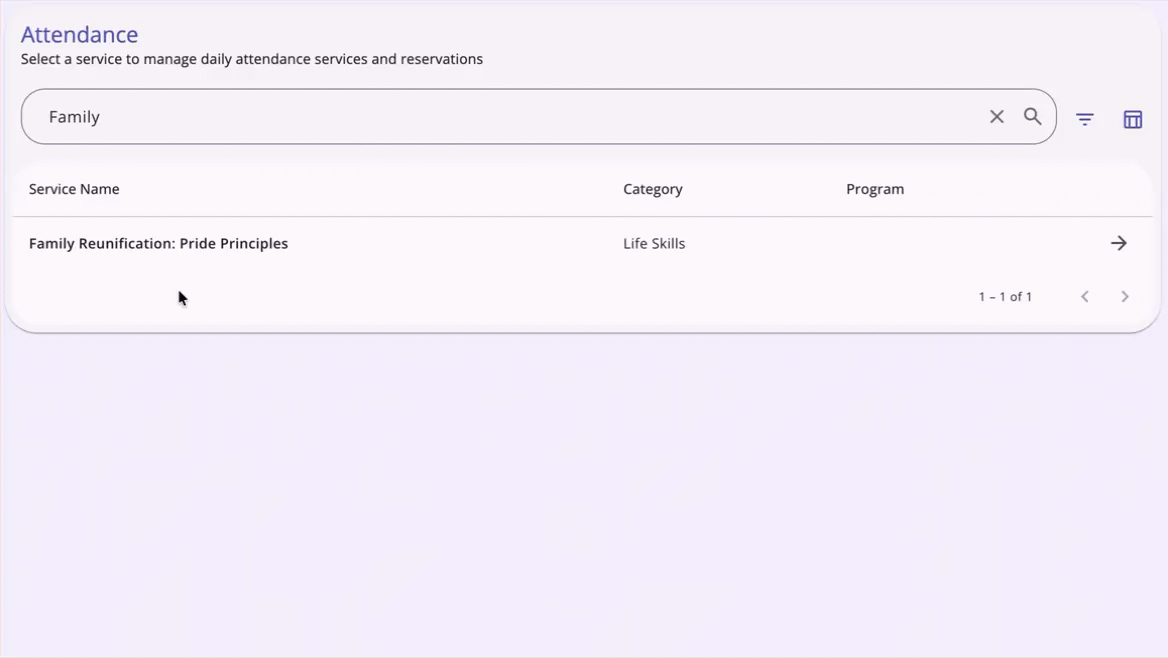 The Attendance Module (New Clarity Interface)
