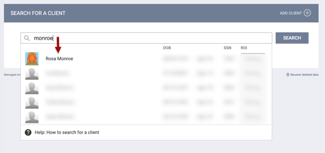 Auto Suggest_Populated results
