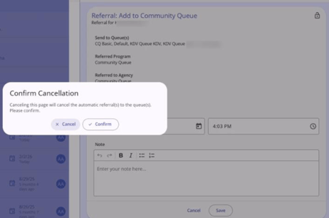 Auto_Confirm Cancellation