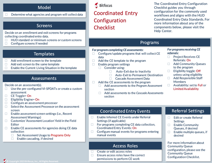 CE Configuration Checklist.Nov 2024