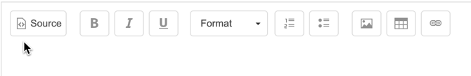 Customer Portal formatting