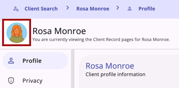 Client Profile Photo