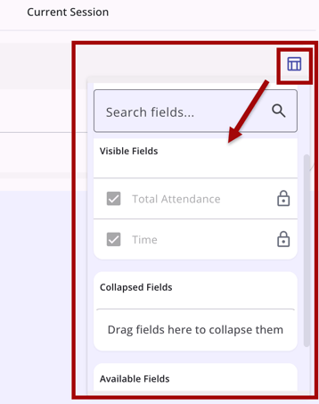 Column Selector on the Passport Module