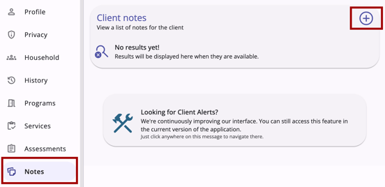 Create client notes.1