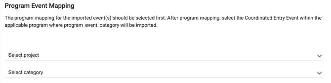 DIT_Program Event Mapping