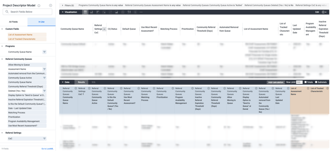CE Configuration - Community Queue Detail