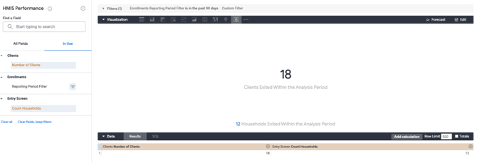 CE LoT - Client HH Exited 