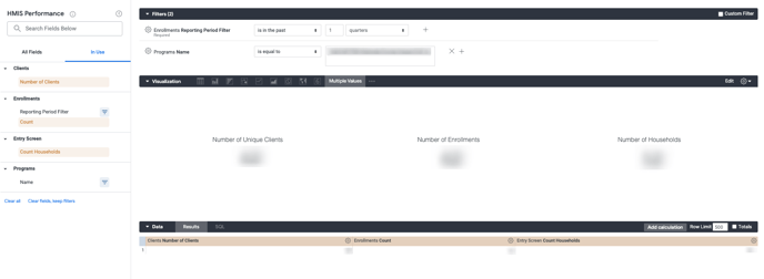 Program Roster - Clients+Enrollments+Households