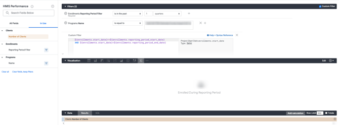 Program Roster - Enrolled During Reporting Period