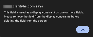 Display constraint warning-1