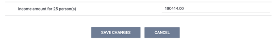 Edit AMI Amounts and Save