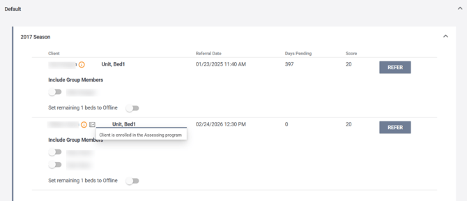 Eligibility Determination