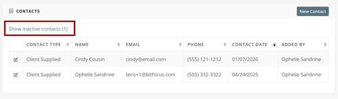 Customer Portal_Inactive Contacts Link