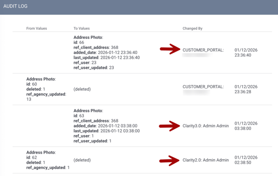 Location Photo_Audit Log