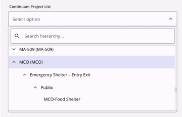 Hierarchy-select Field example