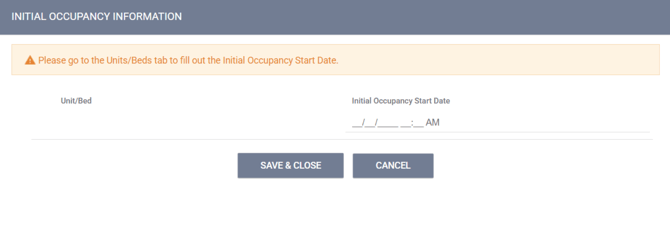 Initial Occupancy Info.Enrollment_Current UI