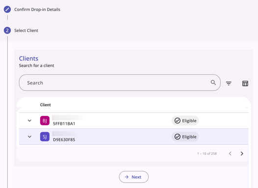 Inventory Dashboard Add a Overnight Drop-in workflow showing the Step 2