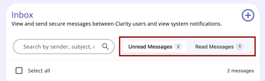 UnreadRead Messages