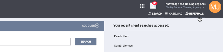 Updating the Status of a Referral
