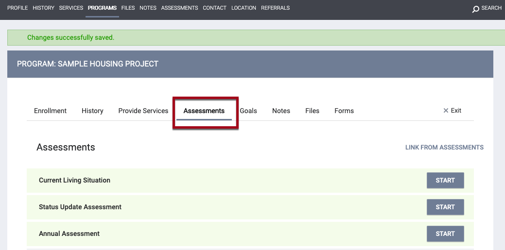 Creating and Managing Program Enrollments