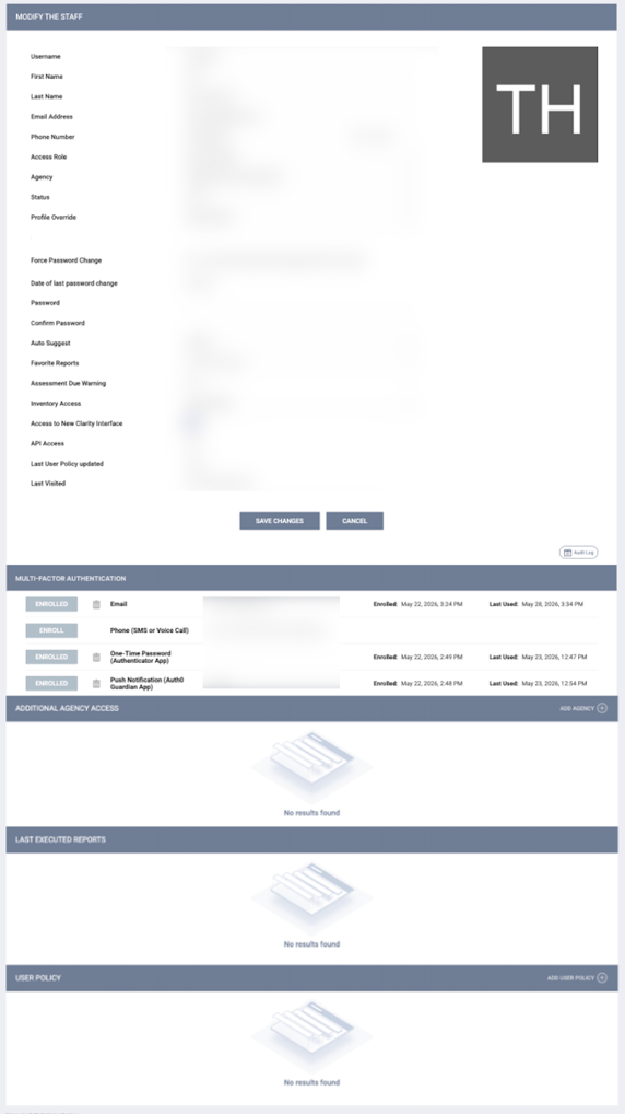 Manage Staff Account Settings_MFA Management
