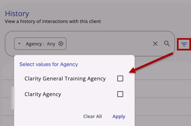 Multi-select Example for Filter Options