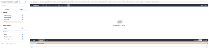 NCC - Agencies in Clarity