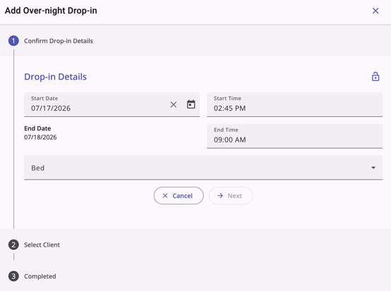 Overnight Dropins Feature_Add a Dropin