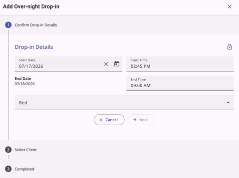 Overnight Dropins Feature_Add a Dropin