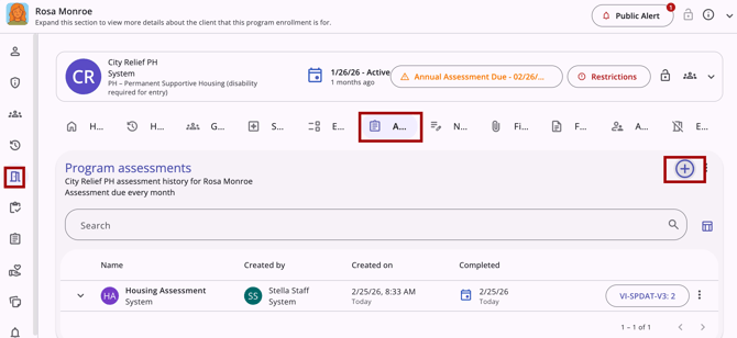 Program Assessment_Add Icon