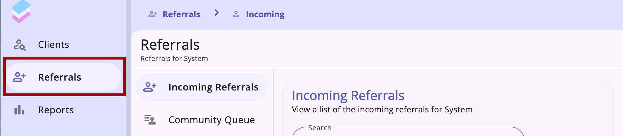 Referral Status Updates (New Clarity Interface)