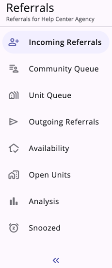 Referrals Tab
