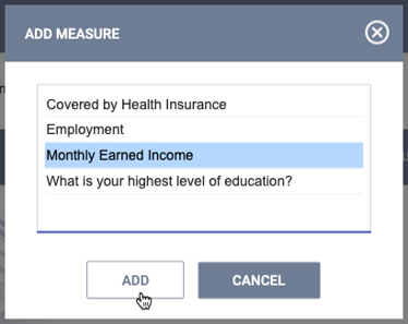 add measure