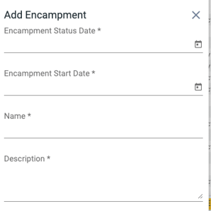 encampment description