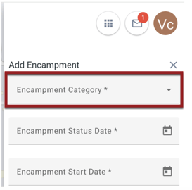 move encampment category