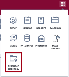 resource directory icon a